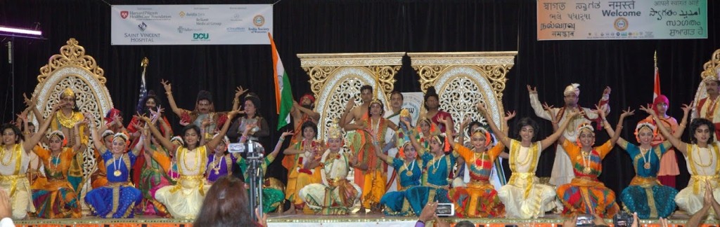 Telugu Association presenting a grand dance "Telugu Kala Vaibhavam"